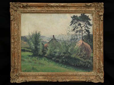 Dorset Landscape, 1915 by Lucien Pissarro